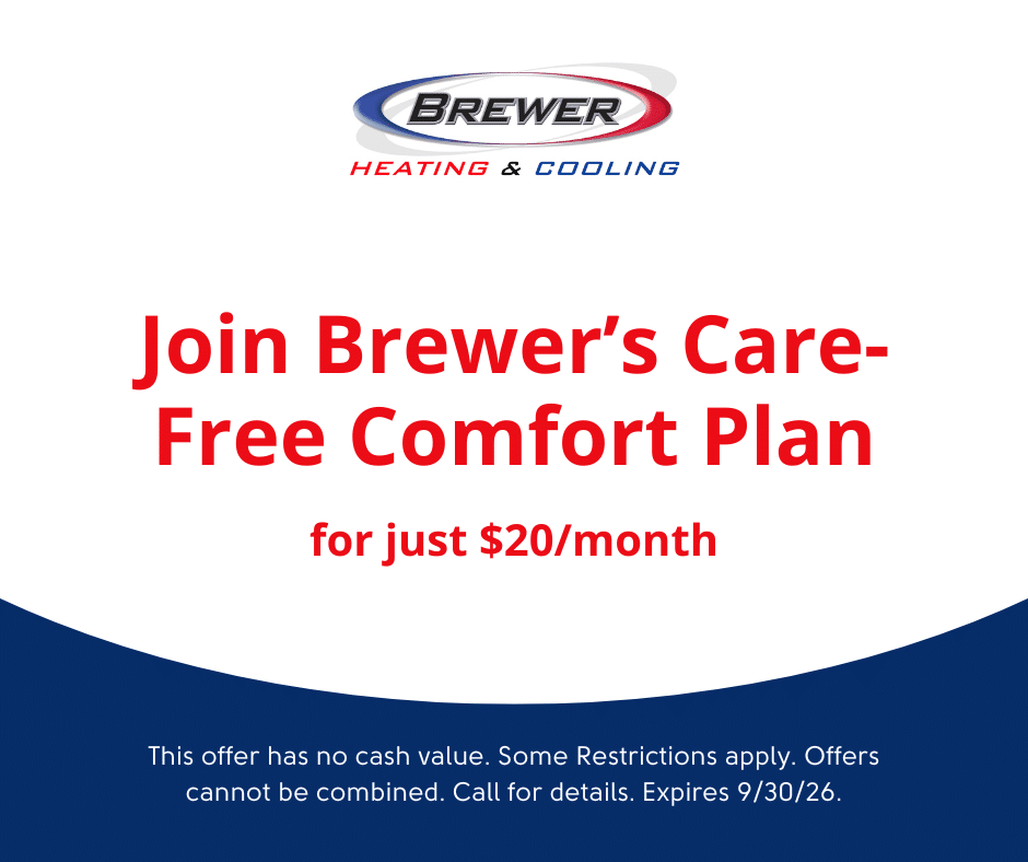 Brewer's Care Free Comfort Plan to simplify maintenance